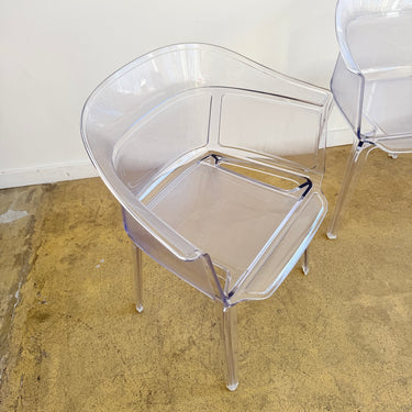 Kartell Papyrus Set of 4 Stacking Chairs by Ronan & Erwan Bouroullec