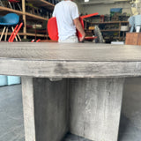 Restoration Hardware Reclaimed Oak Plank round Dining Table