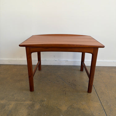 Mid Century Tapered Teak Side Table by Folke Ohlsson for DUX (Refinished)