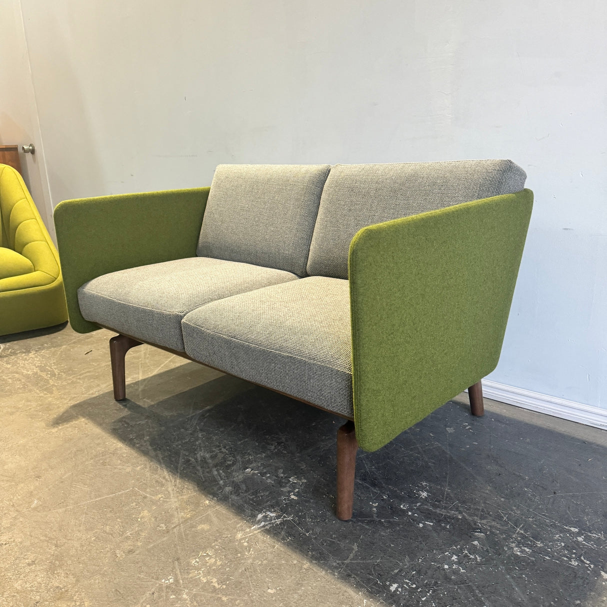 OFS Loveseat sofa in Scandinavian Style – enliven mart