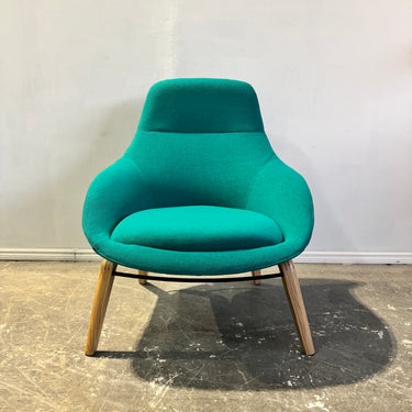 Herman Miller Naughtone Always Lounge chair Wood Base