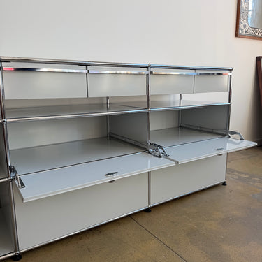 Vintage 1st Generation USM Haller XL Storage Solution - Off White