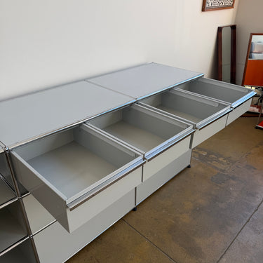 Vintage 1st Generation USM Haller XL Storage Solution - Off White