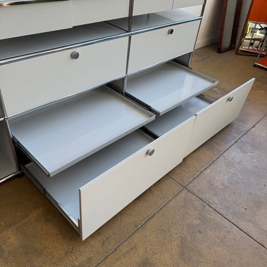 Vintage 1st Generation USM Haller XL Storage Solution - Off White