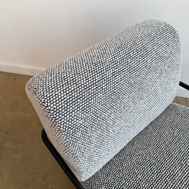 Viccarbe Colubi Chunky Boucle Fabric Lounge Chair