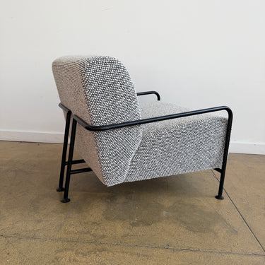 Viccarbe Colubi Chunky Boucle Fabric Lounge Chair