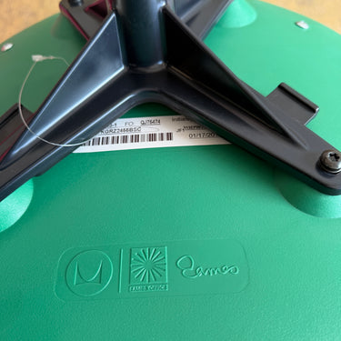 Herman Miller Eames Molded Plastic Task Chair with Upholstered Seat Pad