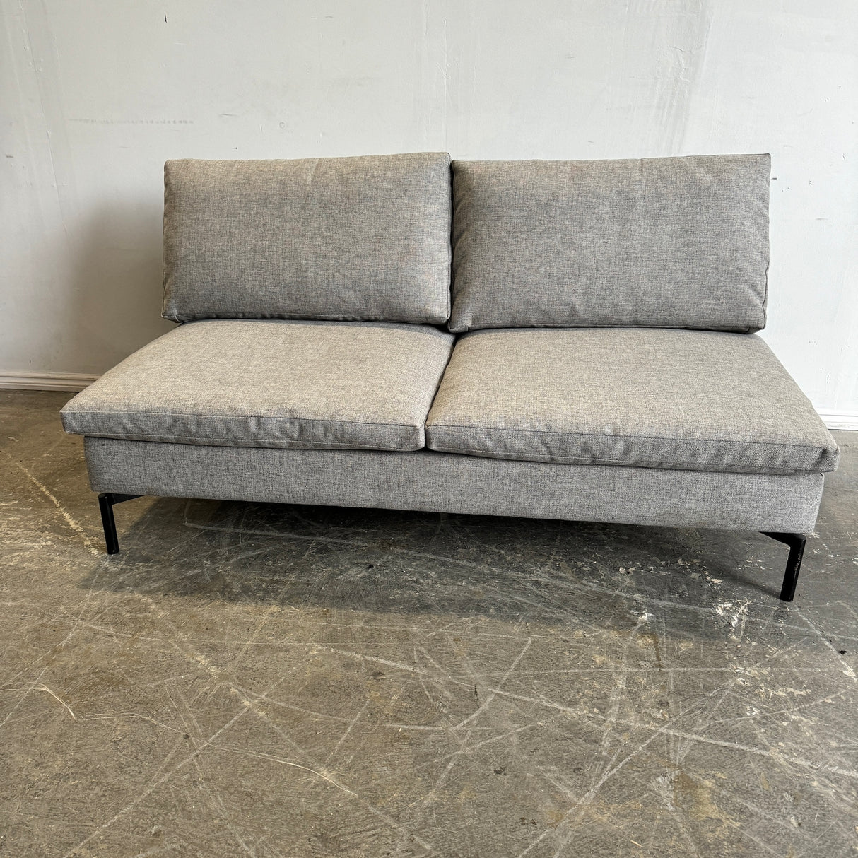 Blu Dot New Standard 60" Armless Sofa