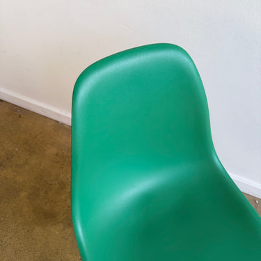 Herman Miller Eames Molded Rare Green Plastic Side Chair (Three Available)
