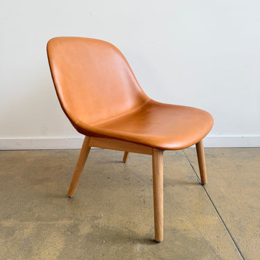 Muuto Fiber Leather Lounge Chair