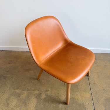 Muuto Fiber Leather Lounge Chair
