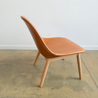 Muuto Fiber Leather Lounge Chair