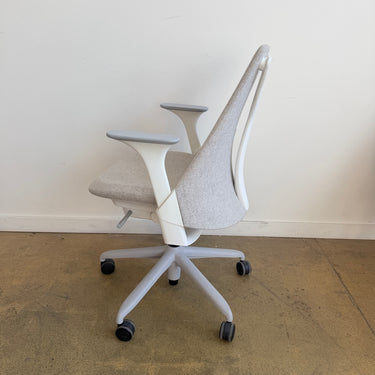 Herman Miller Sayl Chair–Upholstered High Back (Maharam Beck)