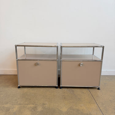 USM Haller Set of 2 Nightstands - Beige