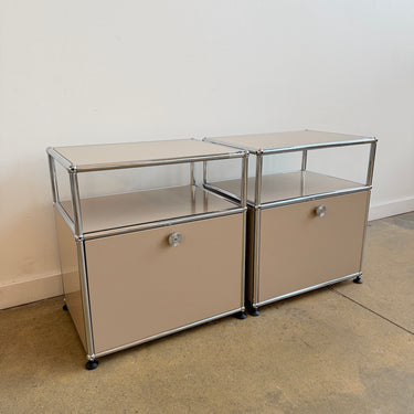 USM Haller Set of 2 Nightstands - Beige