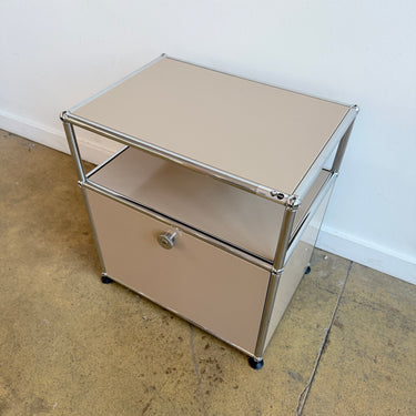 USM Haller Single Nightstand - Beige
