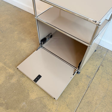 USM Haller Single Nightstand - Beige