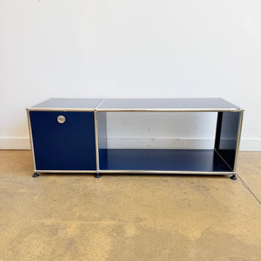 USM Haller Entryway Bench - Steel Blue