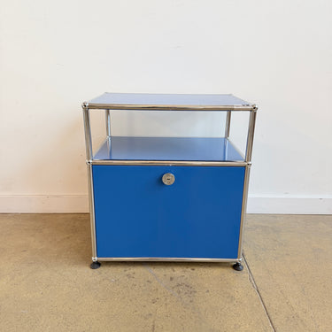 USM Haller Nightstand - Gentian Blue