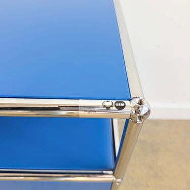 USM Haller Nightstand - Gentian Blue