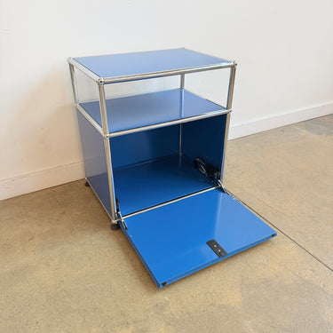USM Haller Nightstand - Gentian Blue