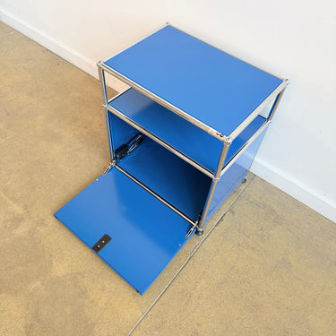 USM Haller Nightstand - Gentian Blue