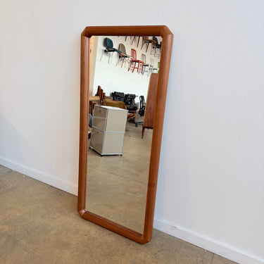 Danish Modern Aksel kjersgaard Full Size Teak Mirror