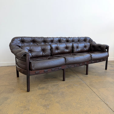 Vintage Arne Norell Three-Seater Sofa for Coja  1970s