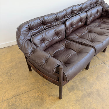 Vintage Arne Norell Three-Seater Sofa for Coja  1970s