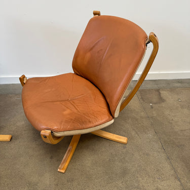 Vintage Falcon Lounge Chairs by Sigurd Resell for Vatne Mobler 1970s