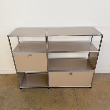 USM Haller 2X3 Medium Storage Unit - Beige