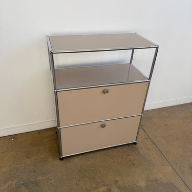 USM Haller Tall 3 module Storage - Beige