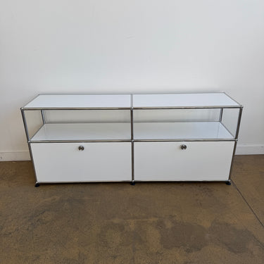 USM Haller 2X2 Media Console - Pure White