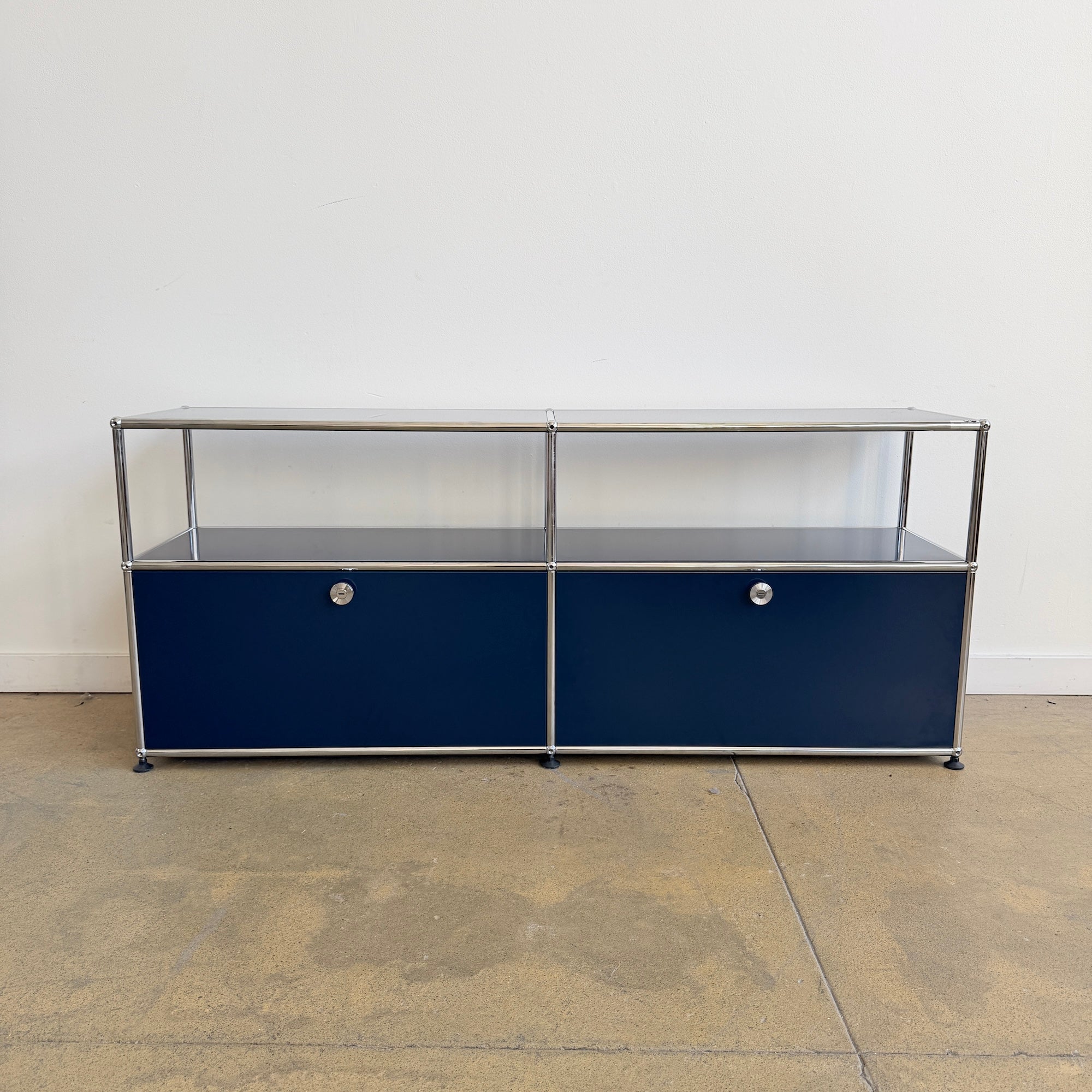 USM Haller 2X2 Media Console - Steel Blue – enliven mart