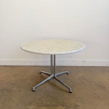Rare! Herman Miller Eames La Fonda Round Marble Coffee Table