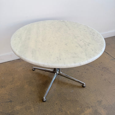Rare! Herman Miller Eames La Fonda Round Marble Coffee Table