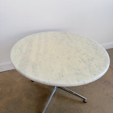 Rare! Herman Miller Eames La Fonda Round Marble Coffee Table