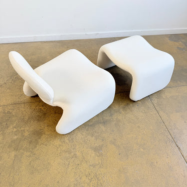 Olivier Mourgue Djinn Chair & Ottoman for Airborne 1960s