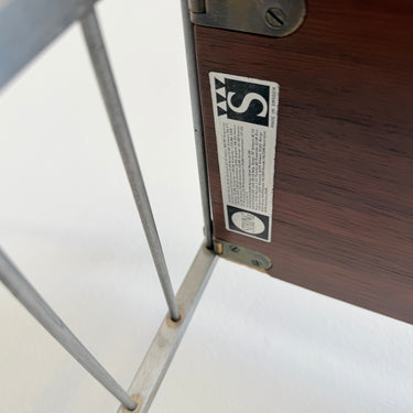 Rare! Nils Strinning & Kajsa Rosewood 3 Bay Shelving System 1960s