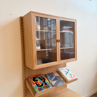 Danish Modern Kai Kristiansen Oak Wall-Mounted Shelving by FM Møbler