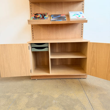 Danish Modern Kai Kristiansen Oak Wall-Mounted Shelving by FM Møbler
