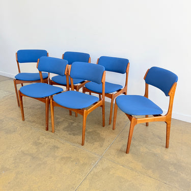 Danish Modern Erik Buch Model 49 Teak Dining chairs - Set of 6