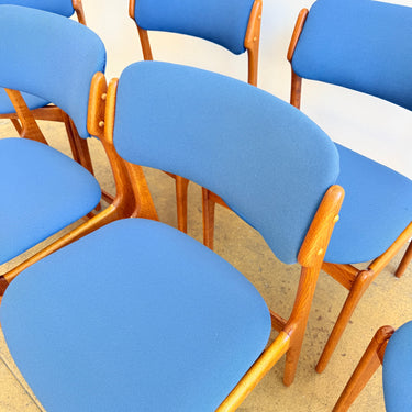 Danish Modern Erik Buch Model 49 Teak Dining chairs - Set of 6