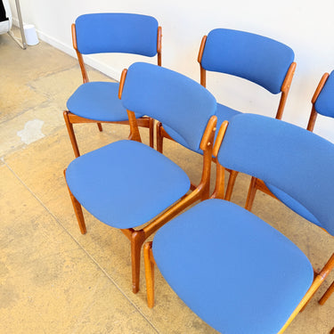 Danish Modern Erik Buch Model 49 Teak Dining chairs - Set of 6