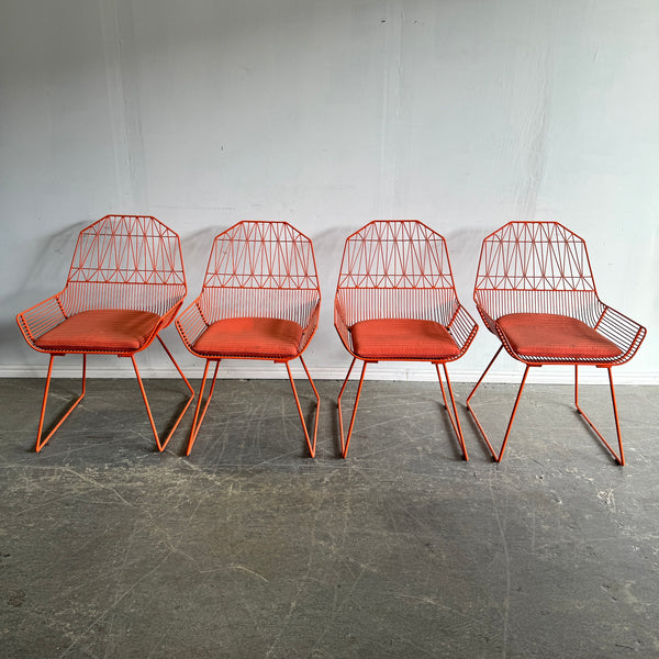 Bend Goods Set of 4 Outdoor Farmhouse Lounge chairs