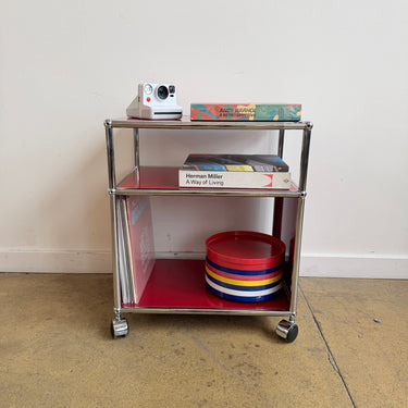 USM Haller Compact Music Station - Ruby Red