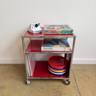 USM Haller Compact Music Station - Ruby Red