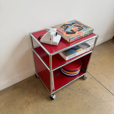 USM Haller Compact Music Station - Ruby Red
