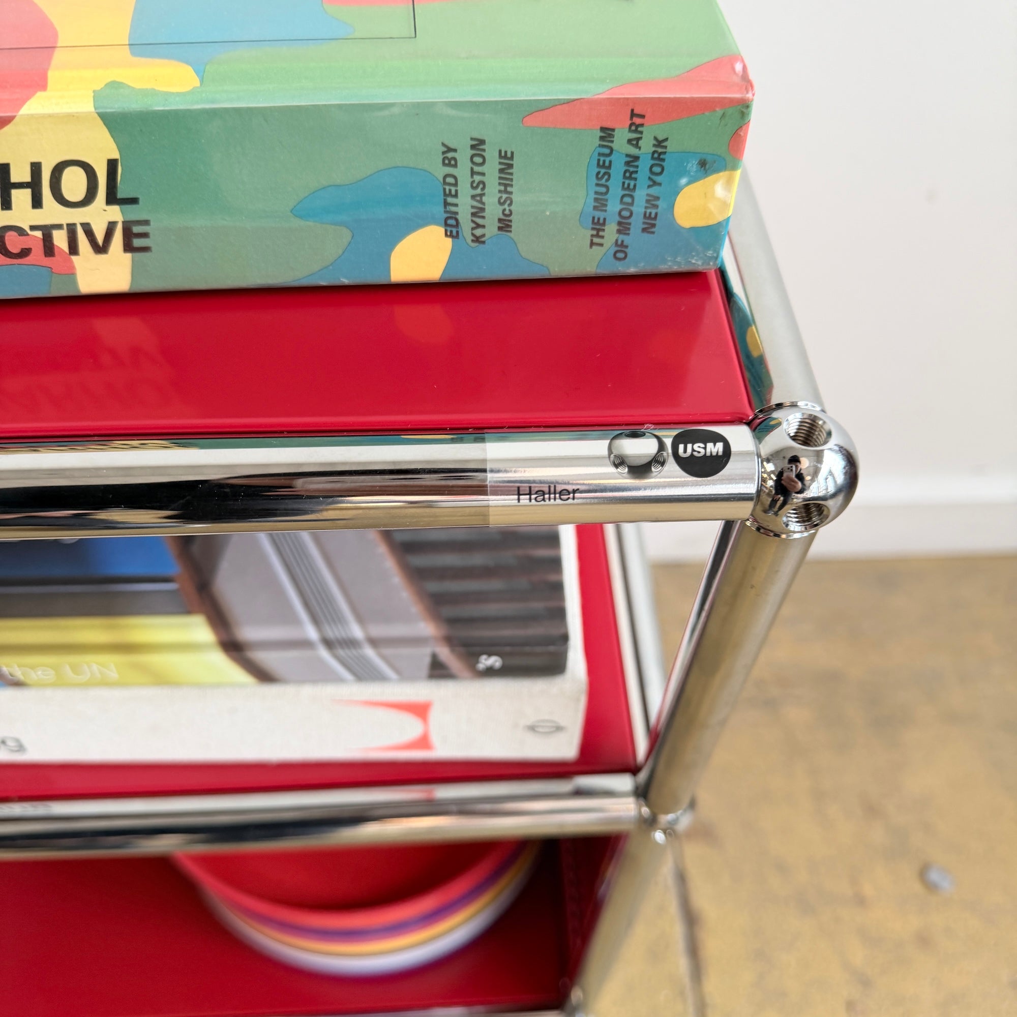 USM Haller Compact Music Station - Ruby Red – enliven mart