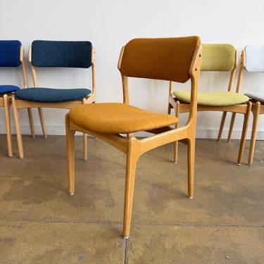 Danish Modern Erik Buch Model 49 Oakwood Dining chairs